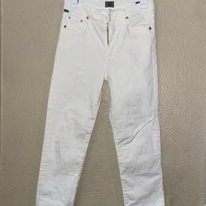 Citizens of Human white jeans